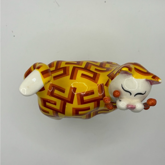 Amy Lacombe 2003 Whimsical Cat Figurine - Picture 4 of 5